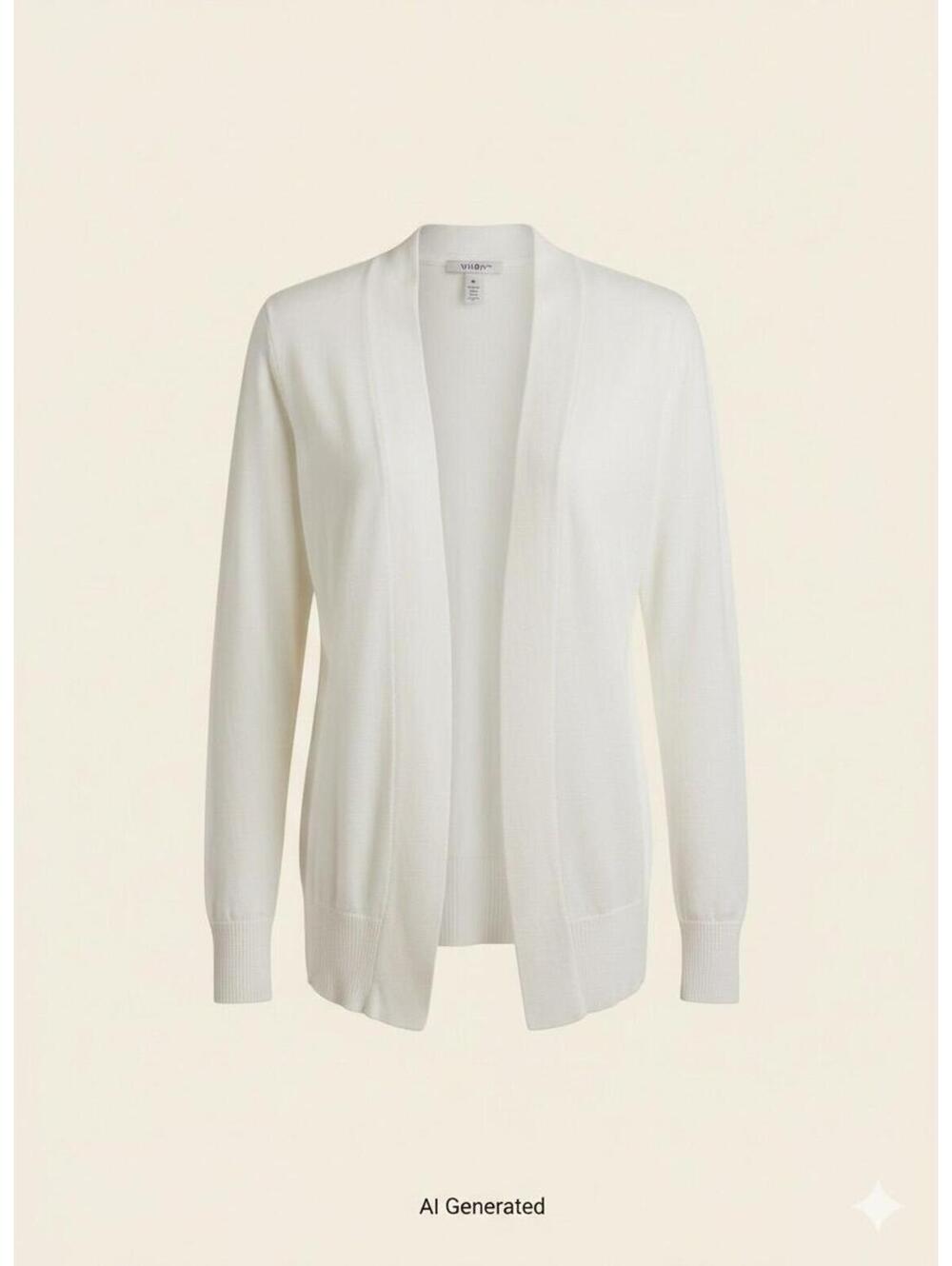 277-White House Black Market Open Cardi size M NWT / PTP 17